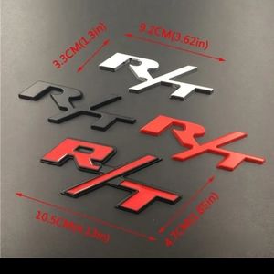 Metal RT 3d Emblem Badge Adhesive Back 25, Screw Back 35. I Have MANY Other Cars